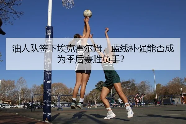 油人队签下埃克霍尔姆，蓝线补强能否成为季后赛胜负手？ - lejingt iyu